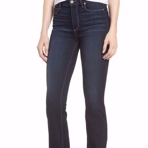 Paige Dark Wash Flare Jeans